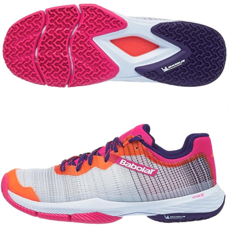 Zapatillas Babolat Ritma Women Grey Pink Peacock 2022 Zapatillas Babolat Ritma Women Grey Pink Peacock 2022