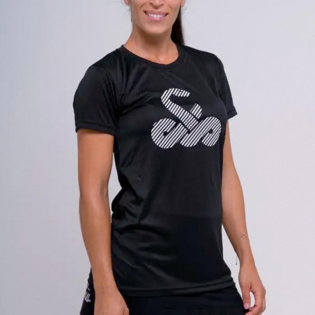 T-shirt Vibora Taipan Woman Black - Padel - Zona de Padel