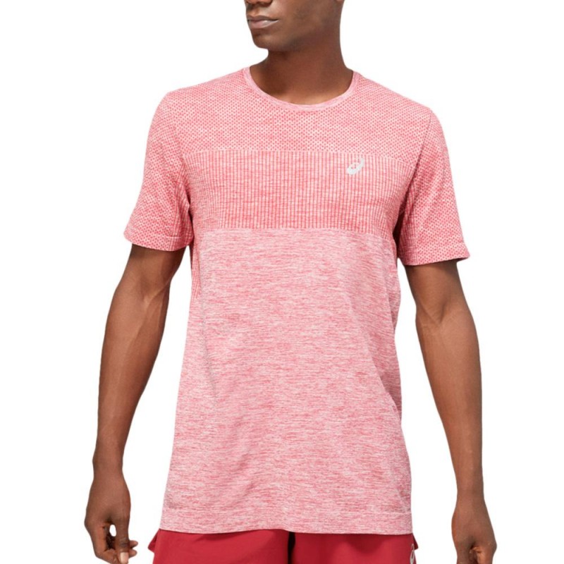 Camiseta Asics Race Seamless SS Burgundy Camiseta Asics Race Seamless SS Burgundy