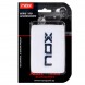 Nox White wristband with Blue logo