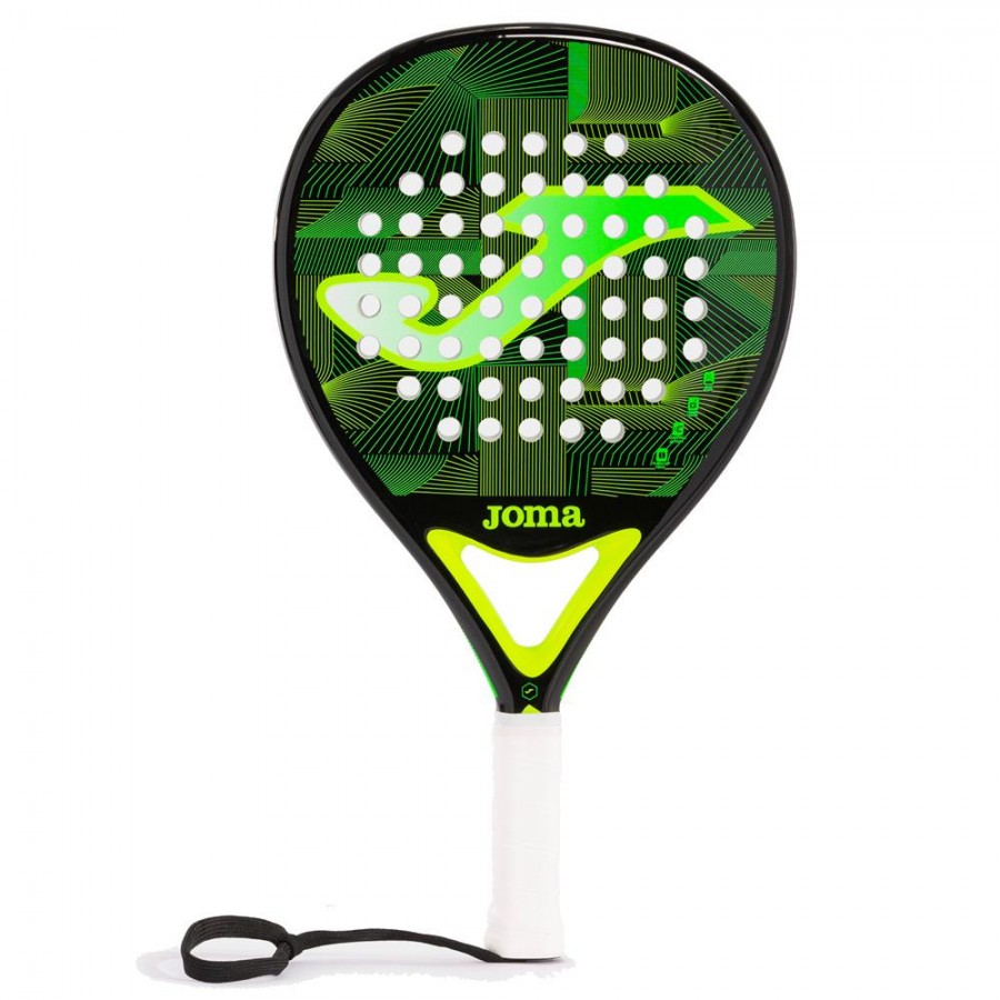 Buy Joma Master Black Green Fluor padel racket - Padel And Help