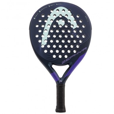 HEAD Flash Pro 2022 Raquette de Padel Unisex-Adult, Noir/Bleu