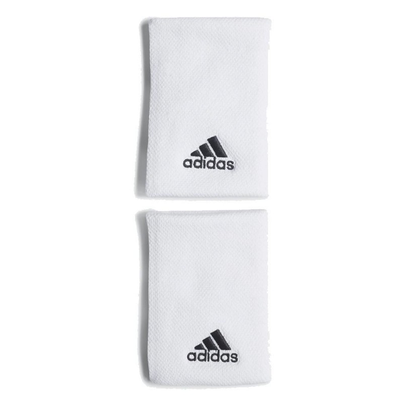 Muñequeras Adidas Tennis L Blancas