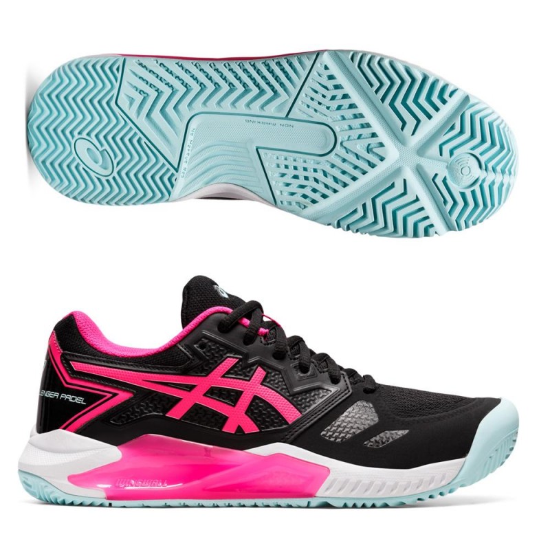 Asics black pink clearance glo