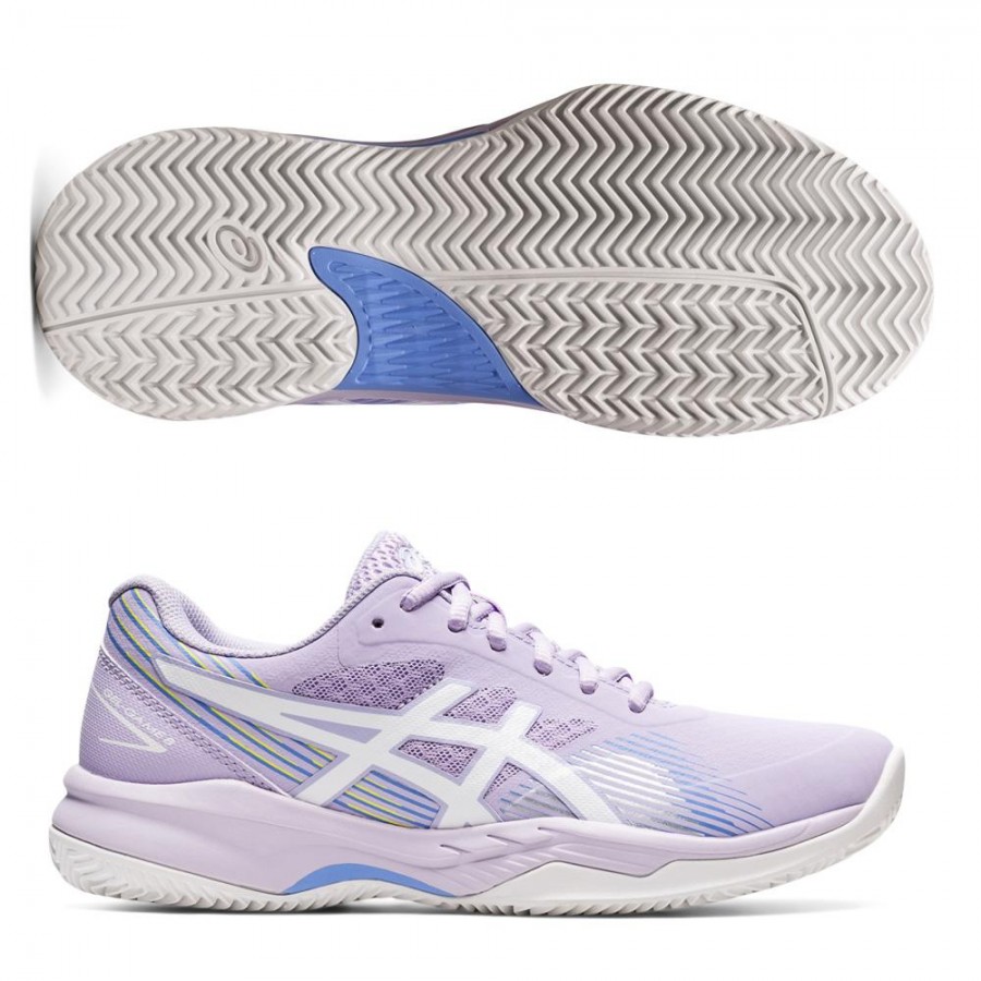 Asics Gel Game 8 Clay Murasaki White