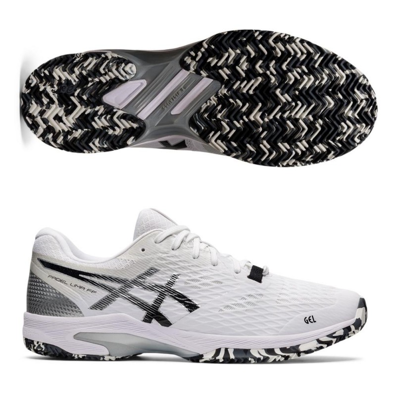 Decremento Envío popurrí Asics Gel Padel Lima FF White Black - Pablo Lima - Zona de Padel