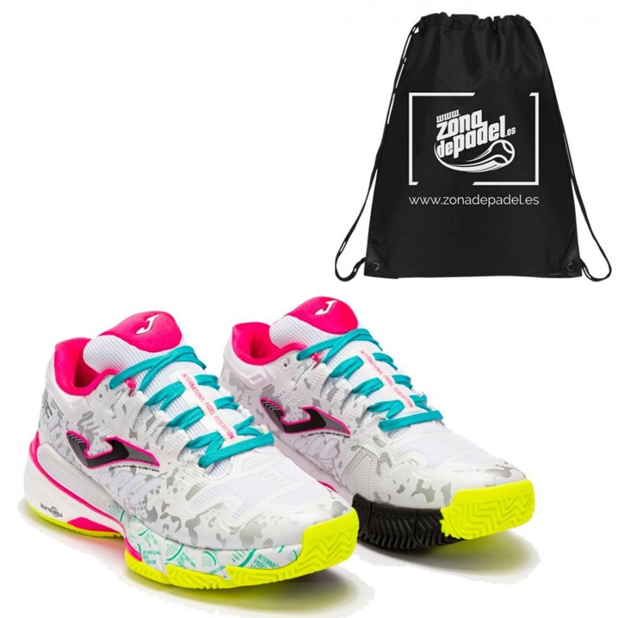 JOMA SLAM LADY 2102 BLANCO FIP - Padel Tenis Coronado