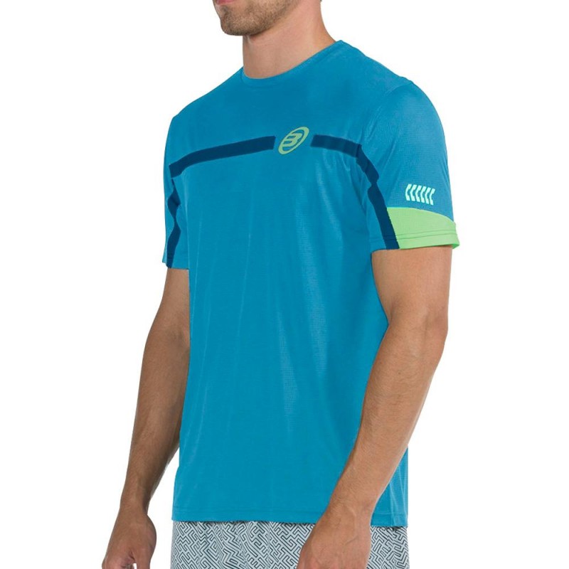 Camiseta Bullpadel Camila Cyan