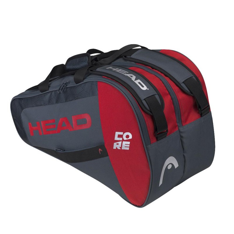 Paletero Head Core Padel Combi Antracita Red 2022 Paletero Head Core Padel Combi Antracita Red 2022