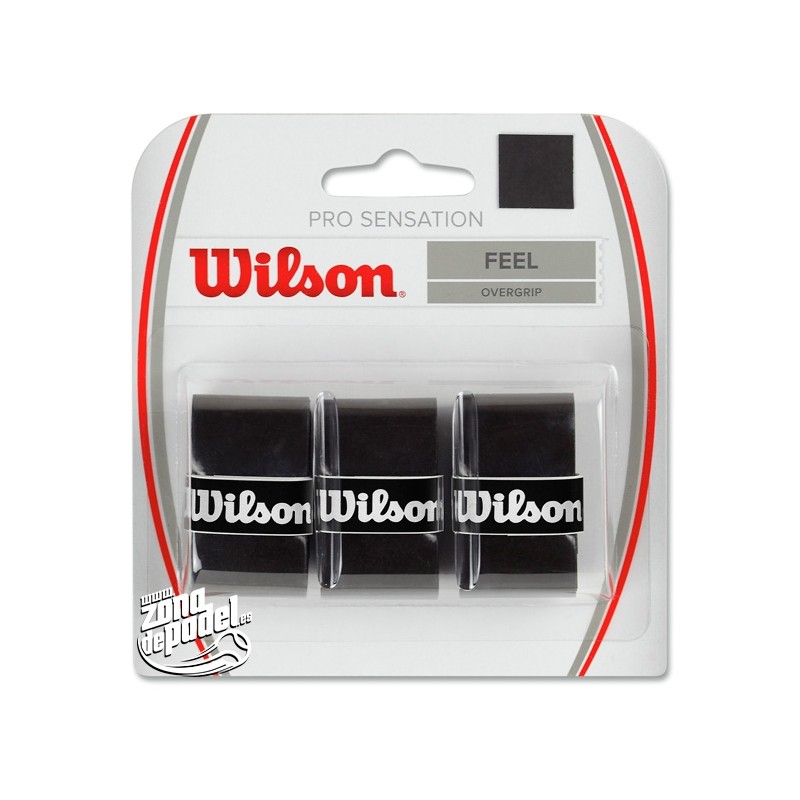 Overgrip wilson Sensation Negro Overgrip wilson Sensation Negro