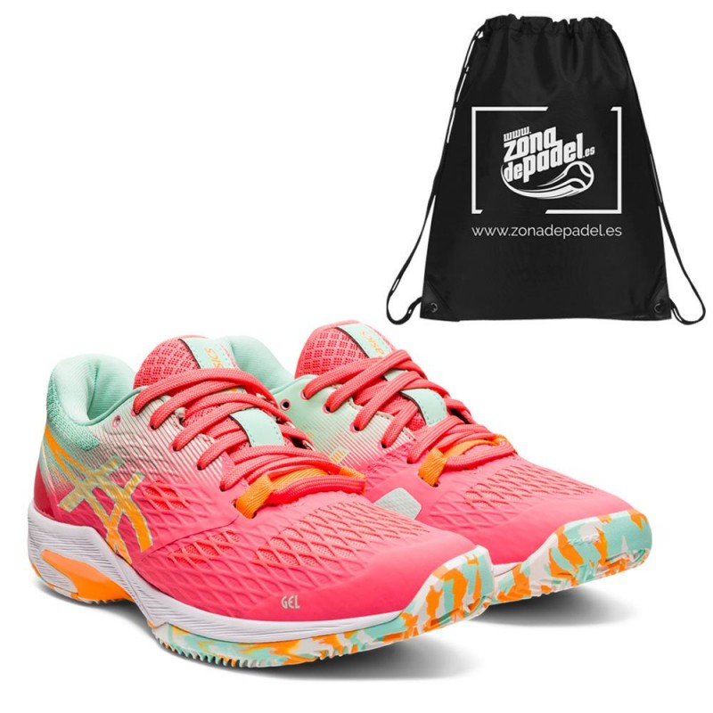 Asics Gel Padel Lima FF Blazing Coral Orange Pop Asics Gel Padel Lima FF Blazing Coral Orange Pop