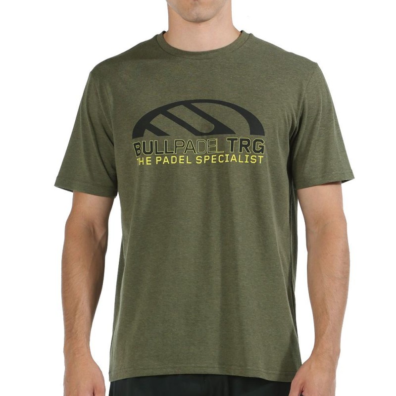Bullpadel Taciano Forest Green Vigore T-shirt - Elastic fibers - Zona ...
