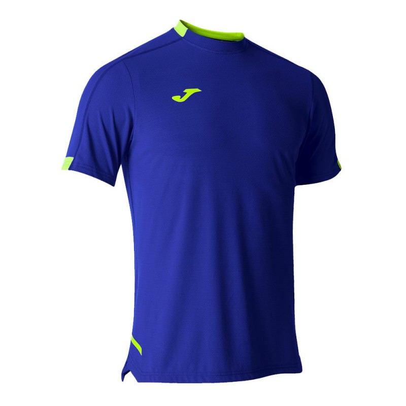 Camiseta Joma Manga Corta Smash Azul