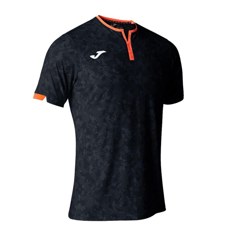 Camiseta Joma Manga Corta Challenge Negra Camiseta Joma Manga Corta Challenge Negra