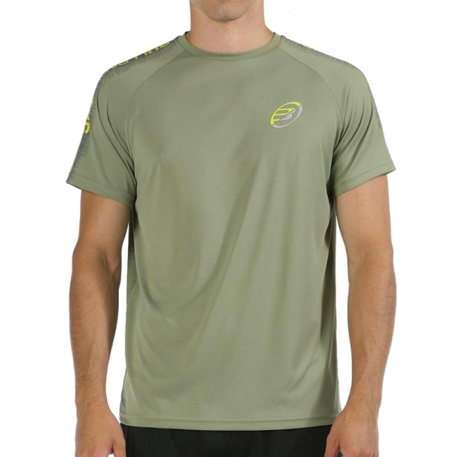 Camiseta Bullpadel Tayil Verde Oliva