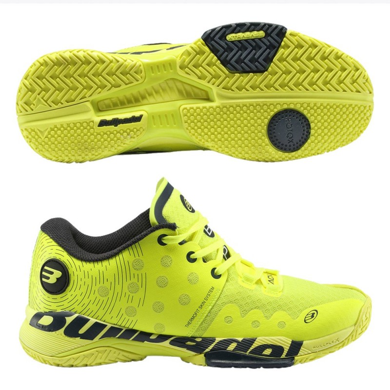 Bullpadel Hack Hybrid 22 Yellow Shoes Bullpadel Hack Hybrid 22 Yellow Shoes
