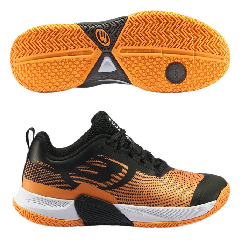 Bullpadel Next Hybrid PRO 22 Orange Shoes Bullpadel Next Hybrid PRO 22 Orange Shoes