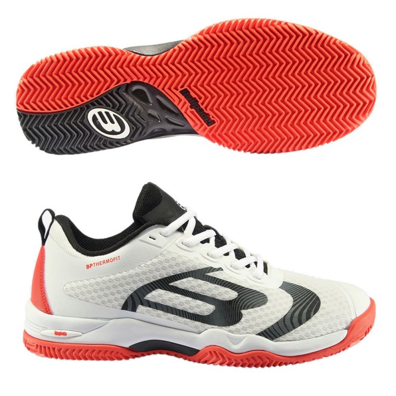 Bullpadel Beker 22 White Black Shoes