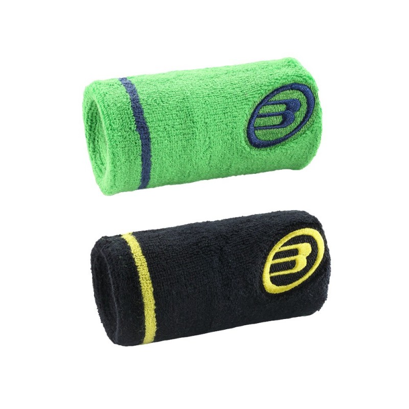 Bullpadel BPMU221 Green Fluor Black Wristbands Bullpadel BPMU221 Green Fluor Black Wristbands