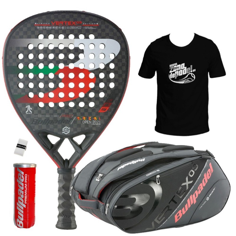 Barcelona ambiente Pantano Buy pack Bullpadel Vertex 03 + bag BPP-22001 and gifts - Zona de Padel