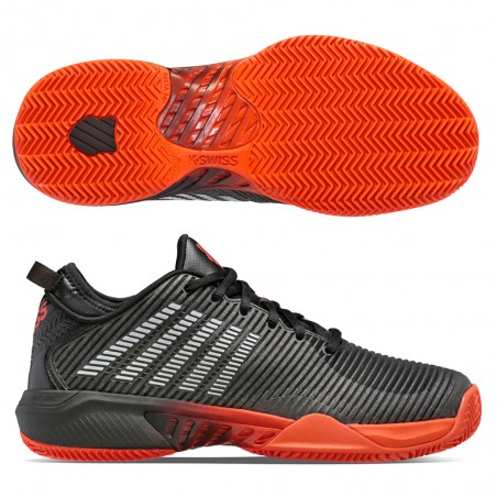 Kswiss Hypercourt Supreme HB Asphalt Jet Black Suela Clay Zona
