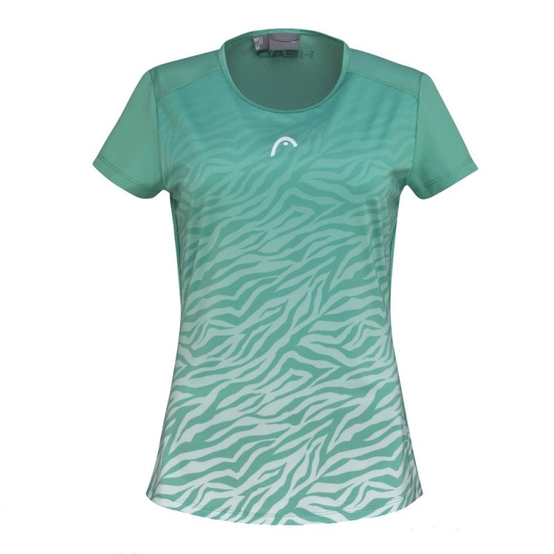 t-shirt Head Tie Break Nile Green Print Vision t-shirt Head Tie Break Nile Green Print Vision