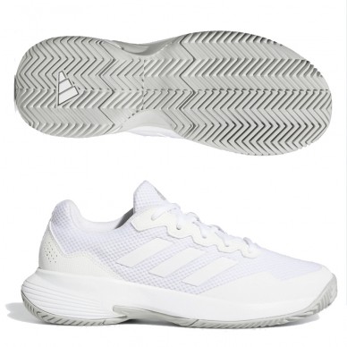 Padel Shoes Adidas Game Court 2 W FTWR White Grey 2022