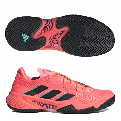 ADIDAS BARRICADE M TURBO CORE BLACK ACID RED 2022