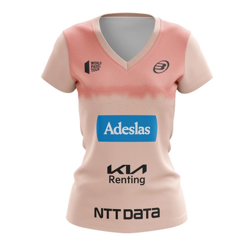 T-shirt Bullpadel Yeco Gemma Triay Salmon Fluor T-shirt Bullpadel Yeco Gemma Triay Salmon Fluor