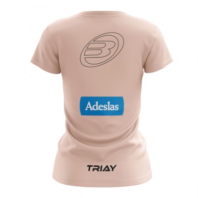 T-shirt Bullpadel Yeco Gemma Triay Salmon Fluor