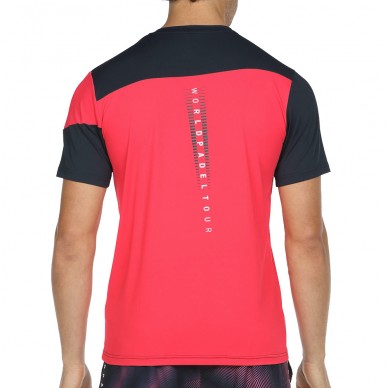 T-shirt Bullpadel Ricione Carmesi Fluor