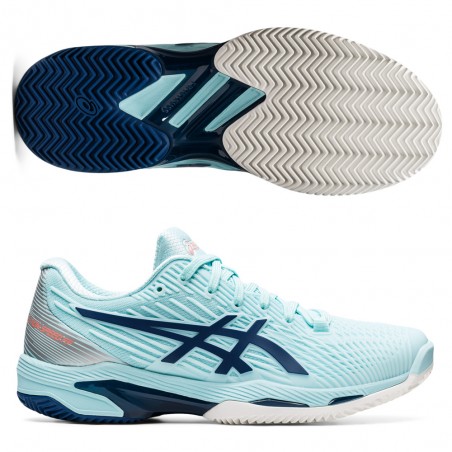 Speed FF 2 Clay Light Blue Shoes - sole - Zona de Padel