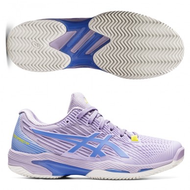 shoes Asics Solution Speed FF 2 Clay Murasaki Periwinkle Blue