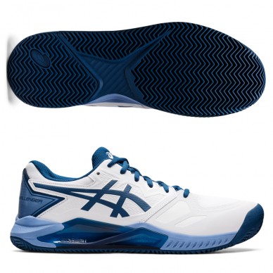 Asics Gel Challenger 13 Clay White Indigo Blue