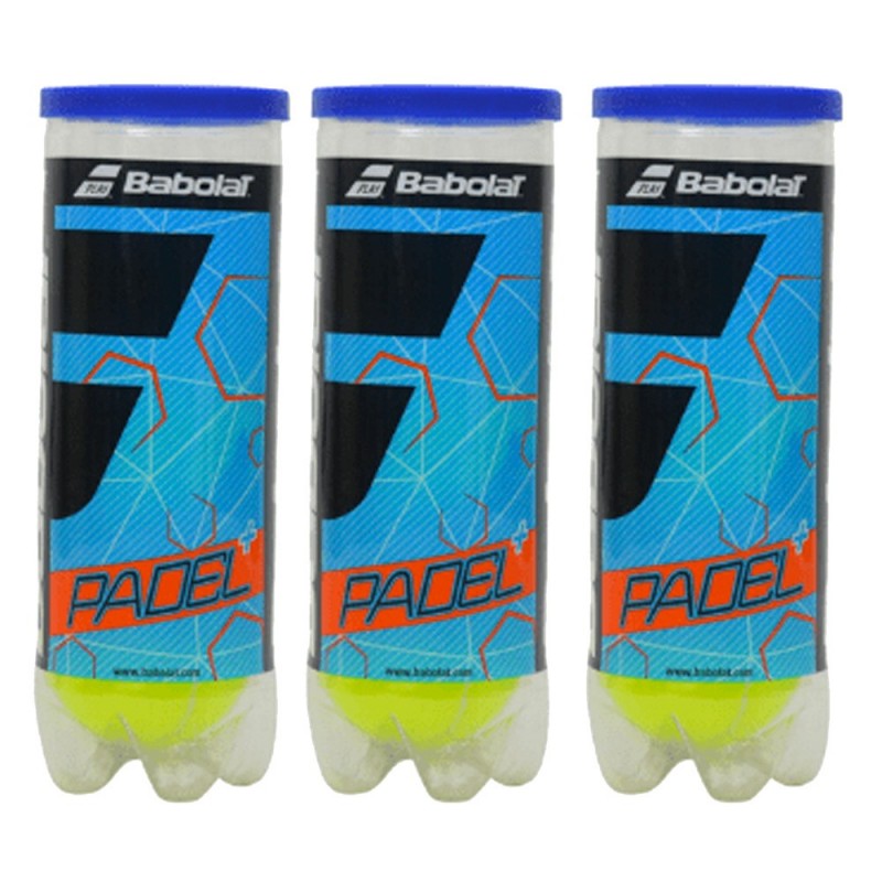 Pack 3 bottles Babolat Padel + Balls