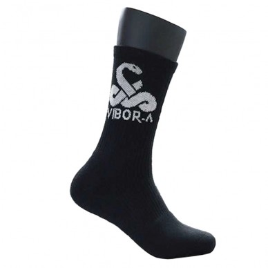 Vibora Mid-Calf Black Socks