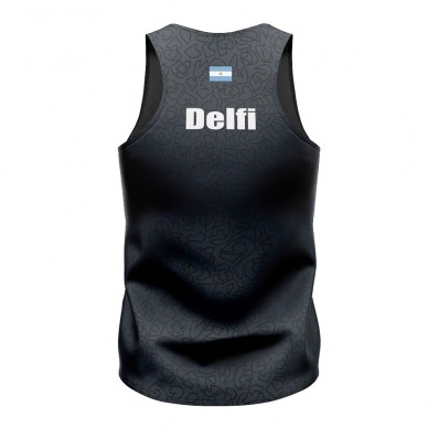 T-shirt Bullpadel Bublex Black Delfi Brea