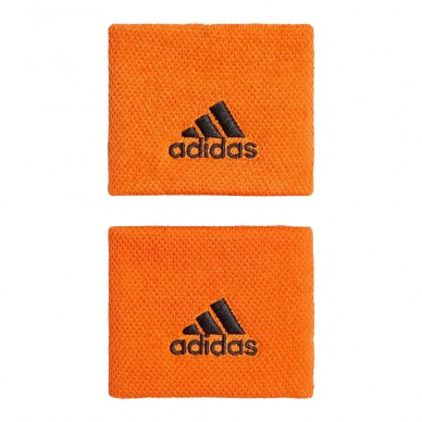 Adidas Tennis S Semi Impact Orange & Black Wristbands