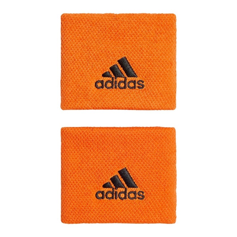 Adidas Tennis S Semi Impact Orange & Black Wristbands