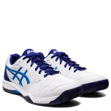 Asics Gel Dedicate 7 Clay white electric blue