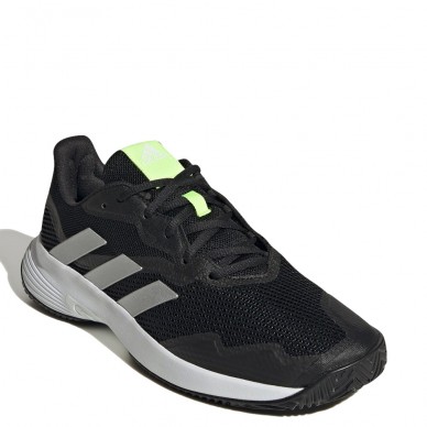 shoes Adidas Courtjam Control M core black silver white 2022