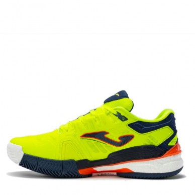 Joma T.SLAM MEN 2209 Yellow Fluor Navy Shoes