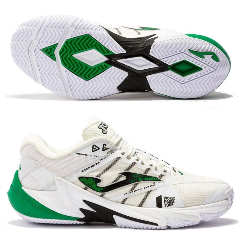 Joma T.OPEN MEN 2202 Shoes White Green Joma T.OPEN MEN 2202 Shoes White Green