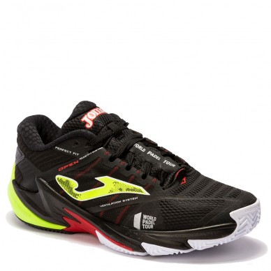 Joma T.OPEN MEN 2201 Shoes Black Green Fluor