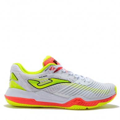 Joma Point 2102 White Orange Fluorescent Shoes