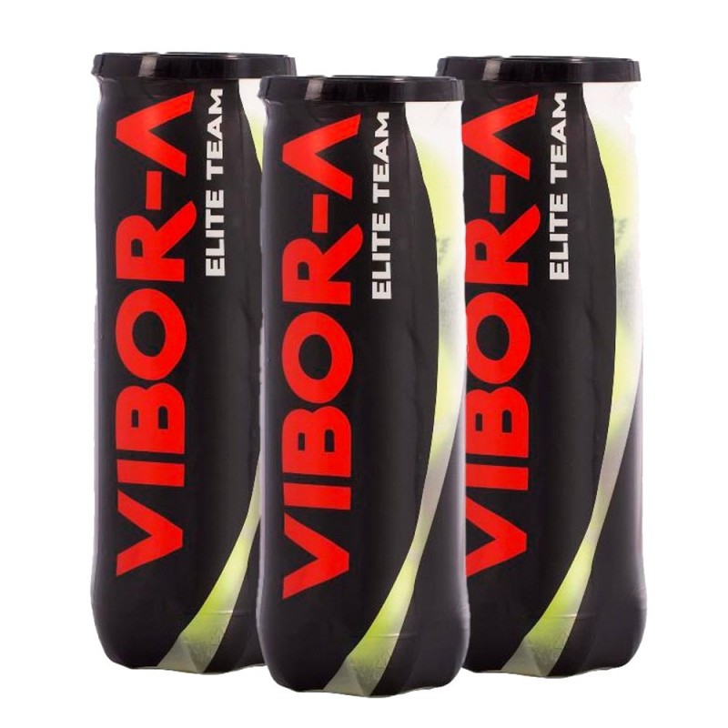 Pack 3 bottles Vibora Elite Team balls