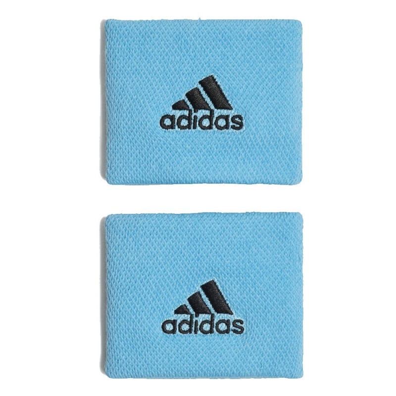 wristbands Adidas Tennis S Bright Cyan Black wristbands Adidas Tennis S Bright Cyan Black