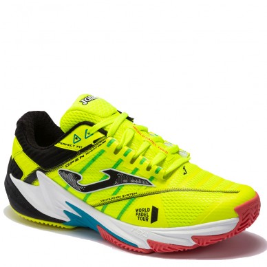 Joma T.OPEN 2209 Padel Shoes Fluor Yellow Black