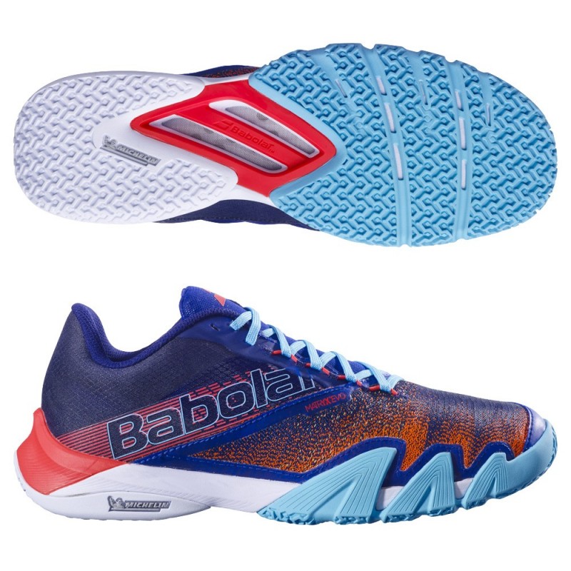 Buy Babolat Jet Premura 2 Padel Shoe Men Blue, Light Blue online