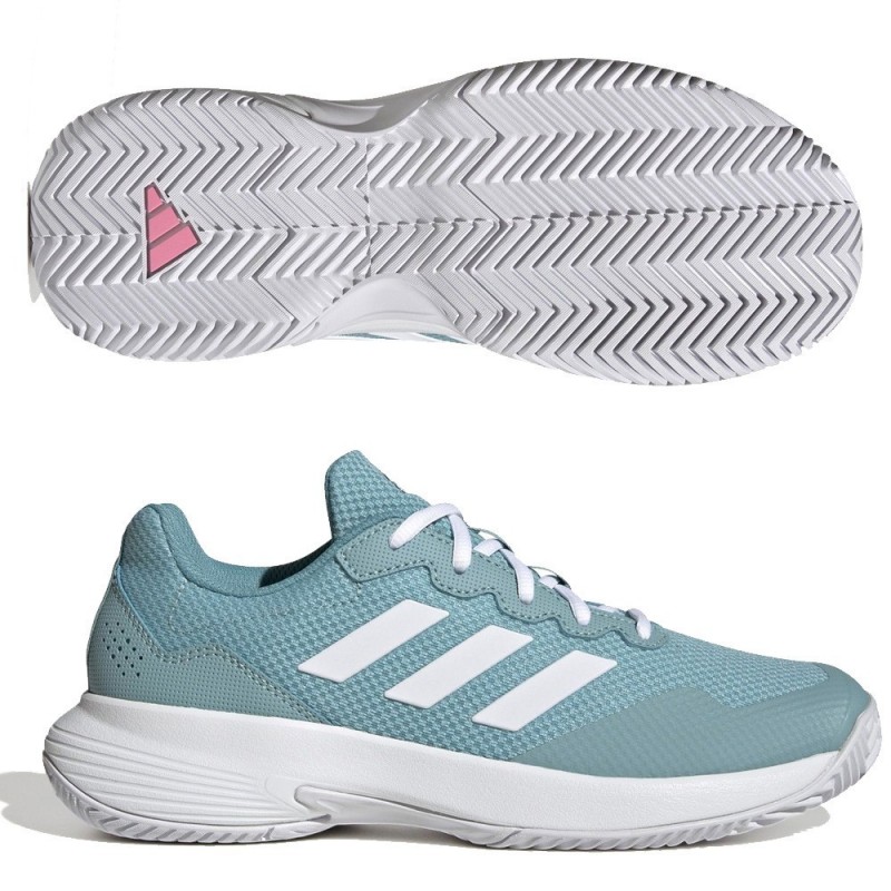 shoes Adidas GameCourt 2 W mint ton ftwr white 2022